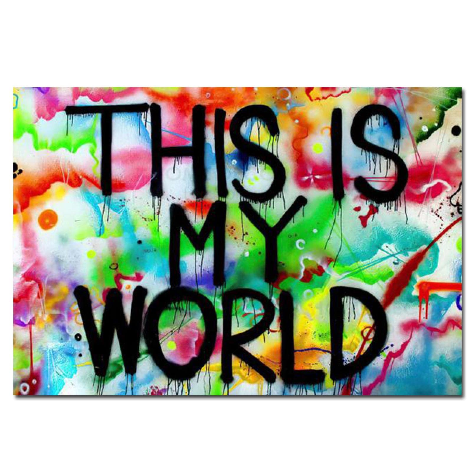 Amazon.co.jp: ストリートグラフィティアート This Is My World